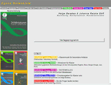 Tablet Screenshot of egons-notenkiste.de